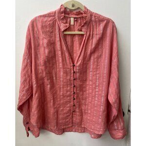Anthropologie Woman's Casual Top ~ Button Down ~ Size M